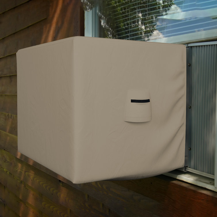 Outside wall air clearance conditioner cover